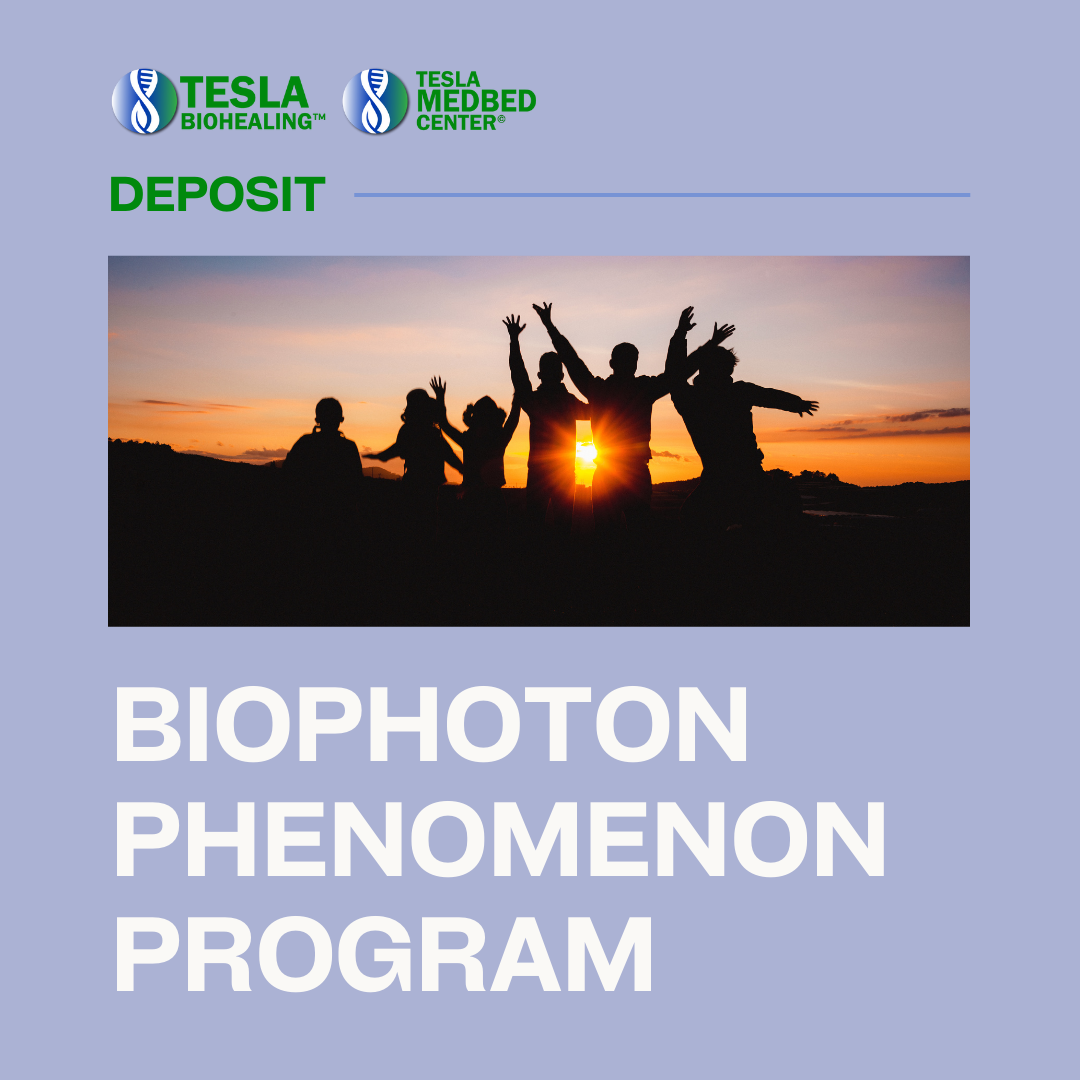 Step 2: Biophoton Phenomenon Program: Deposit (Refundable*) (STEP 1 IS ALSO REQUIRED FOR PURCHASE)