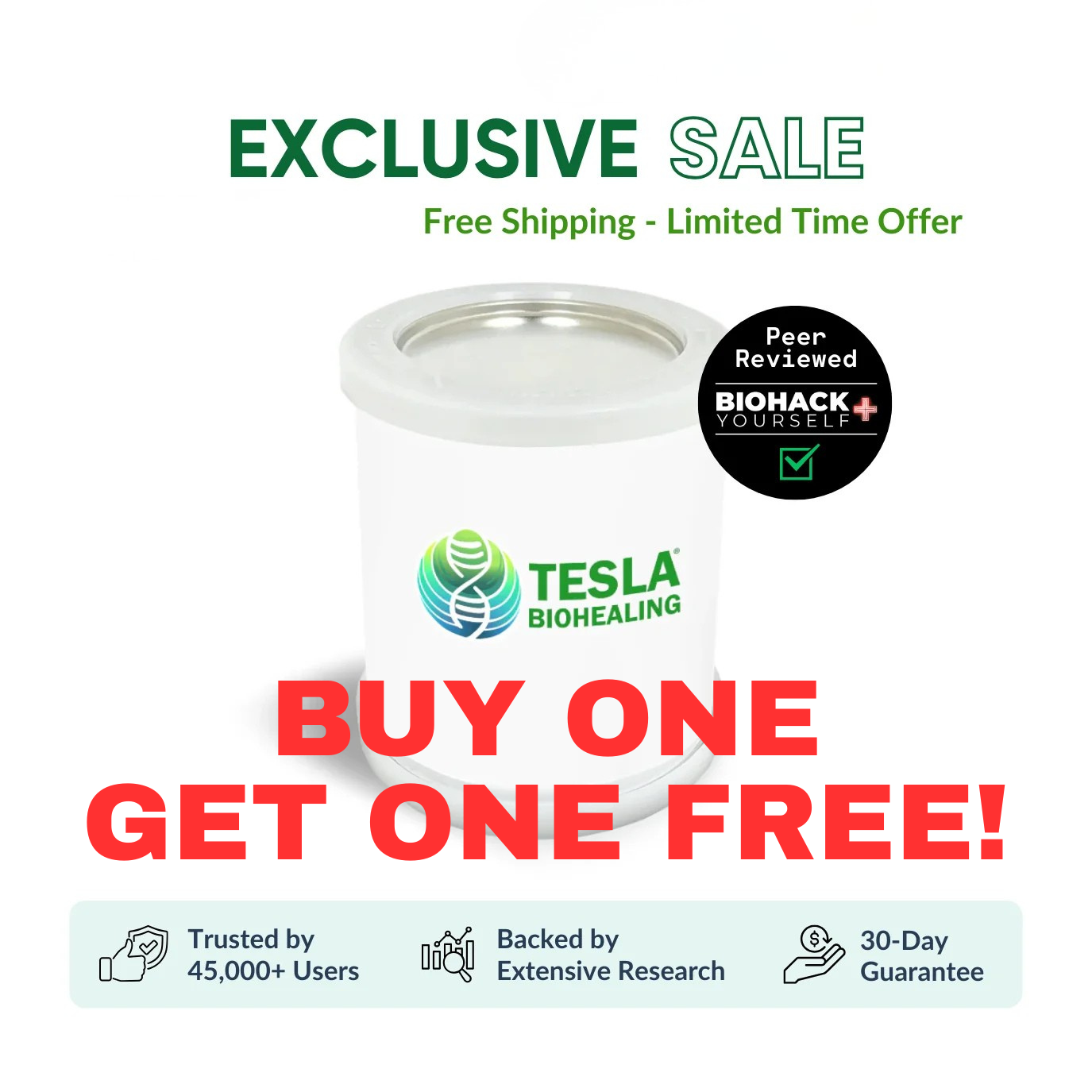 Adult BioHealer by Tesla BioHealing