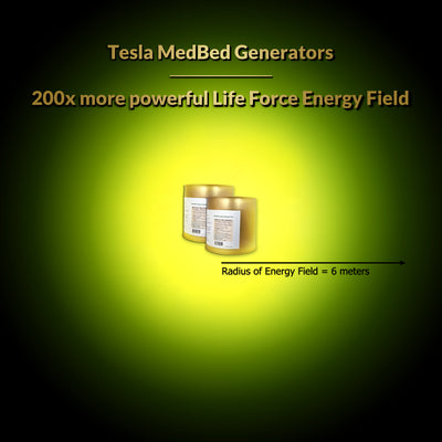 Tesla MedBed Generators - 200x more powerful than Tesla BioHealers
