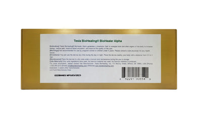 (For Affiliates ONLY - Do not use for regular center orders) Tesla BioHealing® BioHealer Alpha - 25x more powerful than Tesla BioHealer Adult