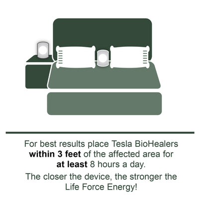 大人用のTesla BioHealer™|ライフフォースエネルギーで携帯保障を充電して修理する